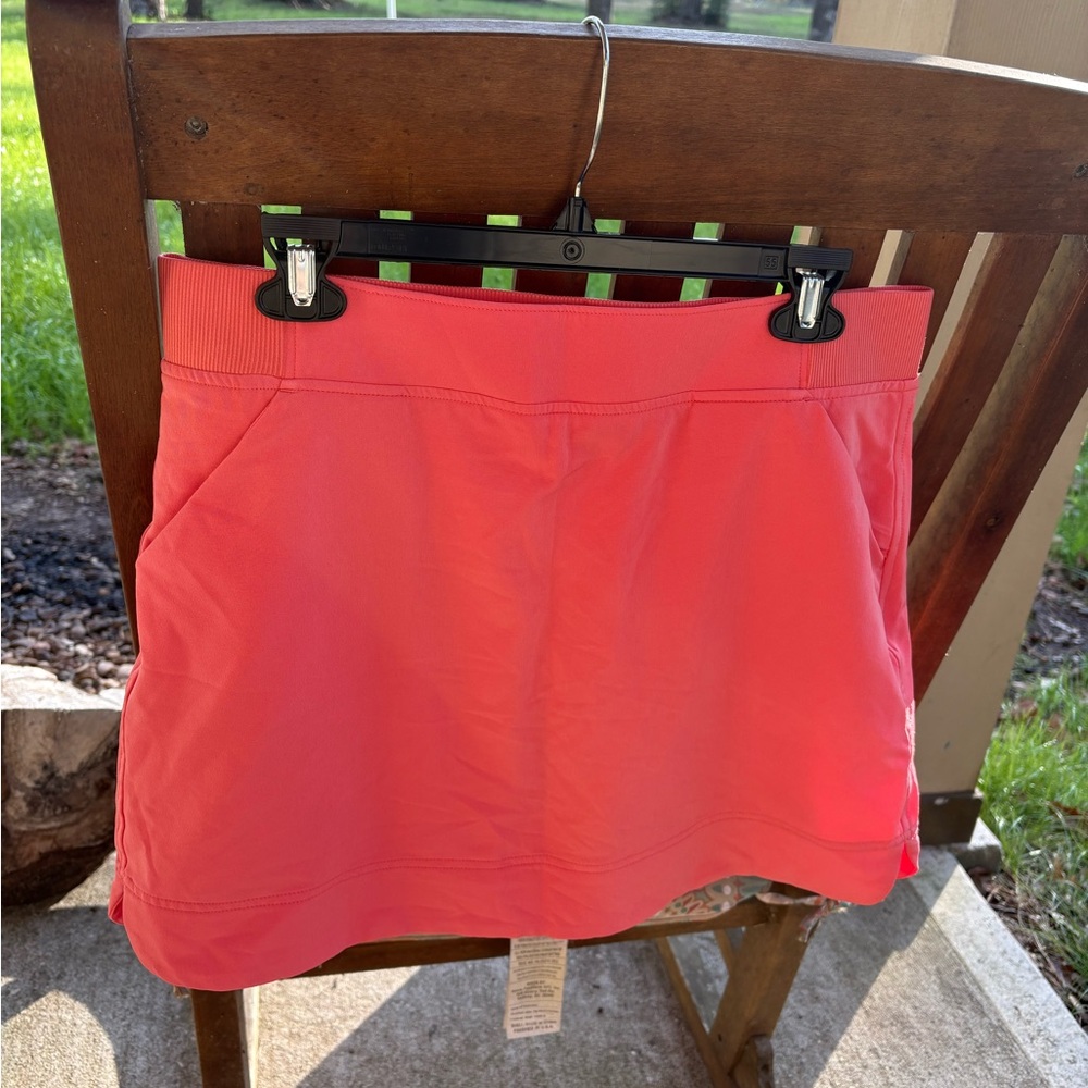 32 Degrees Vibrant Coral Skort Medium